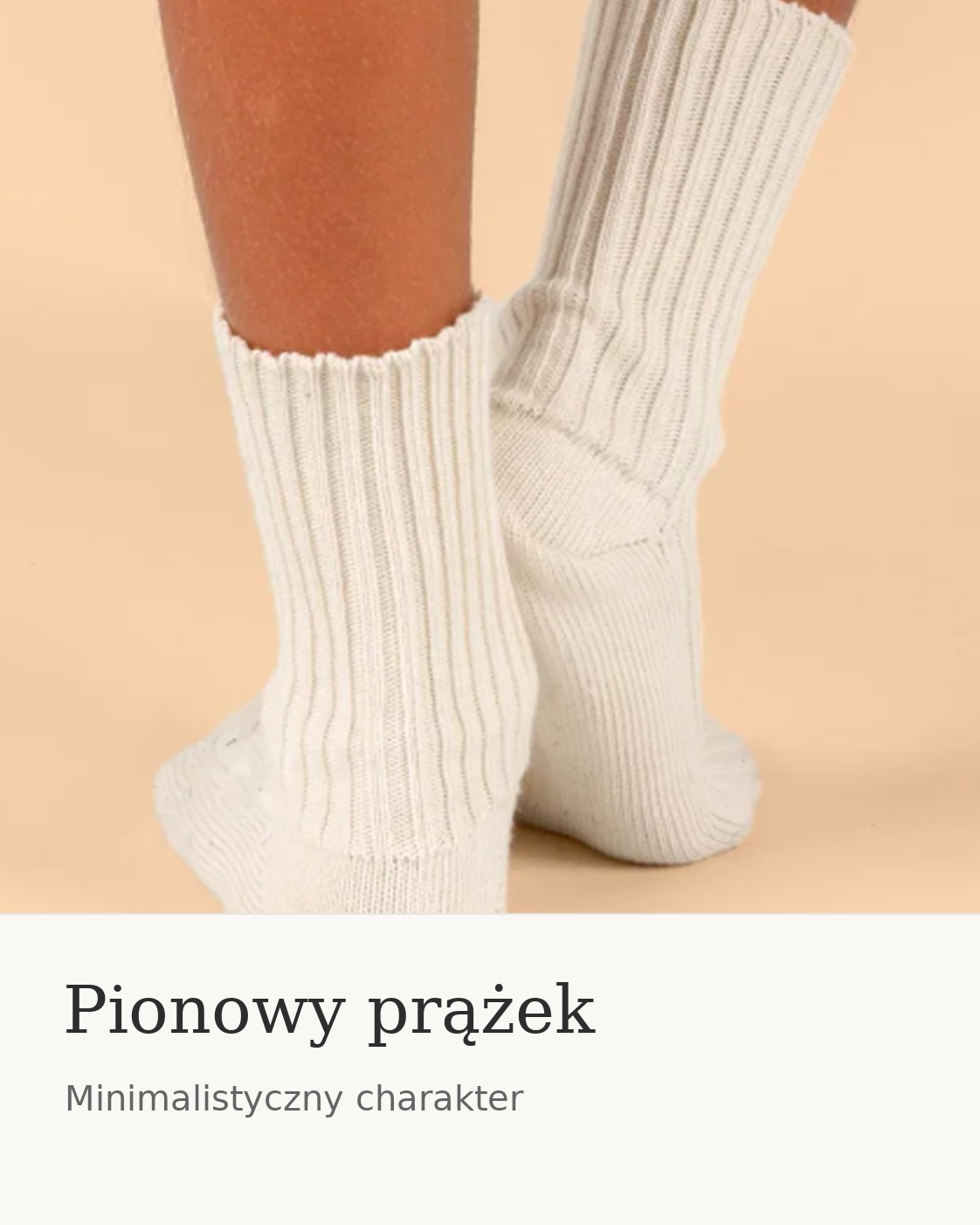 Męskie skarpety bawełniane pionowy prążek
